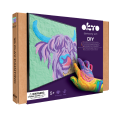 Tablou 3D pe numere din plastilină aerată Air Clay 29×29 cm – Vacă Irlandeză Tablou 3D pe numere din plastilină aerată Air Clay 29×29 cm – Vacă Irlandeză