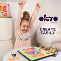 Pictură pe numere 3D cu plastilină aerată Air Clay 29×29 сm – Iepure Pictură pe numere 3D cu plastilină aerată Air Clay 29×29 сm – Iepure