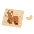 Mini-puzzle din lemn „Căluț” Mini-puzzle din lemn „Căluț”