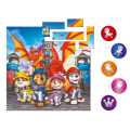 Puzzle magnetic „Cavalerii salvatori”, seria Patrula cățelușilor, 40 elem. Puzzle magnetic „Cavalerii salvatori”, seria Patrula cățelușilor, 40 elem.