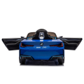Машина BMW i4, Аккумулятор 12V7AH, 4 мотора 25-35W, EVA колеса, кожаные сидения