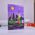Объемная 3D картина из воздушного пластилина Air Clay 30×40 см — Панорама Нью-Йорка