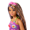 Păpușa Barbie „Fashionista în ținută florală”