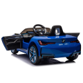 Машина BMW i4, Аккумулятор 12V7AH, 4 мотора 25-35W, EVA колеса, кожаные сидения
