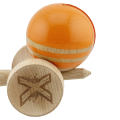 „Kendama Flippy X Original Rainbow”, profesională, rulment metalic, ața 62/65 cm, ultra aderent, cupe mari, King Size 7 х 6 х 18 cm, portocaliu-maro „Kendama Flippy X Original Rainbow”, profesională, rulment metalic, ața 62/65 cm, ultra aderent, cupe mari, King Size 7 х 6 х 18 cm, portocaliu-maro