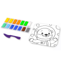 Tablou 3D pe numere din plastilină aerată Air Clay 24×24 cm – Vidră Tablou 3D pe numere din plastilină aerată Air Clay 24×24 cm – Vidră