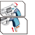Revolver mecanic , cu gloanțe moi Revolver mecanic , cu gloanțe moi