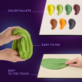 Объемная 3D картина из воздушного пластилина Air Clay 30×30 см — Апельсиновая сиеста Объемная 3D картина из воздушного пластилина Air Clay 30×30 см — Апельсиновая сиеста