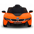 Машина BMW i8, Аккумулятор 12V7AH, 2 мотора 35W, EVA колеса, кожаные сидения