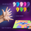 Pictură pe numere 3D cu plastilină aerată Air Clay 29×29 сm – Iepure Pictură pe numere 3D cu plastilină aerată Air Clay 29×29 сm – Iepure