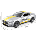 1:18 Спортивная инерционная машинка, (свет / звук), серая 1:18 Спортивная инерционная машинка, (свет / звук), серая