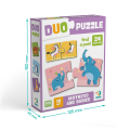 Puzzle DUO „Mama și puiul”, 24 elem. Puzzle DUO „Mama și puiul”, 24 elem.