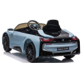 Машина BMW i8, Аккумулятор 12V7AH, 2 мотора 35W, EVA колеса, кожаные сидения Машина BMW i8, Аккумулятор 12V7AH, 2 мотора 35W, EVA колеса, кожаные сидения