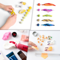 Воздушный жёлтый пластилин Air Clay OKTO Colours, 10 шт. х 6 г, размер S