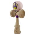 «Kendama Super Sticky X Original», rulment metalic, ața 62/65 cm, King size 7.5 x 6 x 18 cm, „Maimuță”, roz «Kendama Super Sticky X Original», rulment metalic, ața 62/65 cm, King size 7.5 x 6 x 18 cm, „Maimuță”, roz
