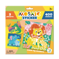 Mozaic cu abțibilduri „Zoo”, 400 elem. Mozaic cu abțibilduri „Zoo”, 400 elem.