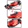 1:18 Mașină de curse F1 cu inerție , (lumină/sunet) 1:18 Mașină de curse F1 cu inerție , (lumină/sunet)