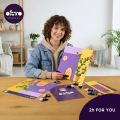 Объемная 3D картина из воздушного пластилина Air Clay 30×30 см — Лавандовый полдень Объемная 3D картина из воздушного пластилина Air Clay 30×30 см — Лавандовый полдень