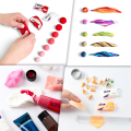 Plastilină aerată roșie Air Clay OKTO Colours, 10 buc. × 6 g, mărimea S Plastilină aerată roșie Air Clay OKTO Colours, 10 buc. × 6 g, mărimea S