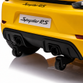 Машина Porsche 718 Spyder RS, Аккумулятор 12V/7Ah, 2 мотора 25W, EVA колеса, кожаное сидение