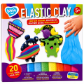 Plastilină aerată Air Clay, 20 culori x 6 g. Plastilină aerată Air Clay, 20 culori x 6 g.