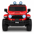 Mașinuță Jeep Wrangler Rubicon 392, Baterie 12V10AH, 4 motoare de 35W, roti EVA, scaune din piele Mașinuță Jeep Wrangler Rubicon 392, Baterie 12V10AH, 4 motoare de 35W, roti EVA, scaune din piele