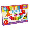 Тесто для лепки Play dough, 20 цветов х 15г. Тесто для лепки Play dough, 20 цветов х 15г.