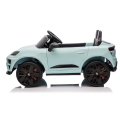 Машина Porsche Macan Turbo EV, Аккумулятор 12V10AH, 4 мотора 25W, EVA колеса, кожаные сидения