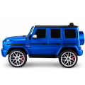 Машина Mercedes-AMG G63, Аккумулятор 12V7AH, 2 мотора 35W, EVA колеса, кожаные сидения Машина Mercedes-AMG G63, Аккумулятор 12V7AH, 2 мотора 35W, EVA колеса, кожаные сидения