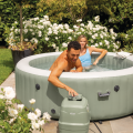 INTEX Надувной СПА джакузи “Bubble Massage” 196х71см, 795Л, 4-х местный, оливковый INTEX Надувной СПА джакузи “Bubble Massage” 196х71см, 795Л, 4-х местный, оливковый