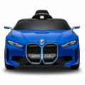 Машина BMW i4, Аккумулятор 12V7AH, 4 мотора 25-35W, EVA колеса, кожаные сидения