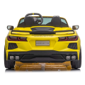 Mașinuță Corvette C8, Baterie 12V10AH, 2 motoare de 90W, roti EVA, scaune din piele Mașinuță Corvette C8, Baterie 12V10AH, 2 motoare de 90W, roti EVA, scaune din piele
