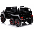 Mașinuță Mercedes-Benz G63 AMG 6×6, Baterie 12V10AH, 6 motoare de 35W, roti EVA, scaune din piele Mașinuță Mercedes-Benz G63 AMG 6×6, Baterie 12V10AH, 6 motoare de 35W, roti EVA, scaune din piele