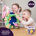 Plastilină aerată Air Clay OKTO, culoare albastră, 270 g