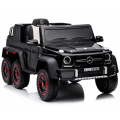 Mașinuță Mercedes-Benz G63 AMG 6×6, Baterie 12V10AH, 6 motoare de 35W, roti EVA, scaune din piele Mașinuță Mercedes-Benz G63 AMG 6×6, Baterie 12V10AH, 6 motoare de 35W, roti EVA, scaune din piele