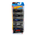 Hot Wheels 1:64 Set de 5 mașinuțe de colecție „Formula”