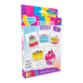 Set educativ cu aluat pentru modelare Play dough „Deserturi”, 5 culori x 10g.