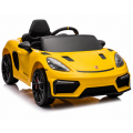 Машина Porsche 718 Spyder RS, Аккумулятор 12V/7Ah, 2 мотора 25W, EVA колеса, кожаное сидение