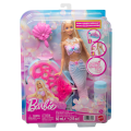Păpușă Barbie „Sirenă strălucitoare”, cu funcție de făcut baloane de săpun Păpușă Barbie „Sirenă strălucitoare”, cu funcție de făcut baloane de săpun