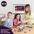Set pentru creație din plastilină aerată Air Clay OKTO „Univers”, 10+1 Set pentru creație din plastilină aerată Air Clay OKTO „Univers”, 10+1