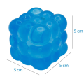 Cubul antistres „Needoh: Magic Bubble Cube”, 5×5×5 cm, albastru Cubul antistres „Needoh: Magic Bubble Cube”, 5×5×5 cm, albastru