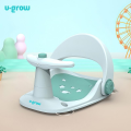 Стульчик для купания U-Grow с рулём и регулируемой спинкой, зелёный Стульчик для купания U-Grow с рулём и регулируемой спинкой, зелёный