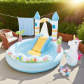 INTEX Надувной игровой центр «Замок Единорога», 196x178x127 см, 234 л, до 54 кг, 2+ INTEX Надувной игровой центр «Замок Единорога», 196x178x127 см, 234 л, до 54 кг, 2+