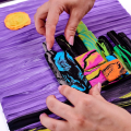 Объемная 3D картина из воздушного пластилина Air Clay 30×40 см — Панорама Нью-Йорка