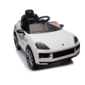 Машина Porsche Cayenne, Аккумулятор 12V7Ah, 2 мотора 25W, EVA колеса, кожаные сидения Машина Porsche Cayenne, Аккумулятор 12V7Ah, 2 мотора 25W, EVA колеса, кожаные сидения