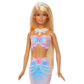 Păpușă Barbie „Sirenă strălucitoare”, cu funcție de făcut baloane de săpun Păpușă Barbie „Sirenă strălucitoare”, cu funcție de făcut baloane de săpun