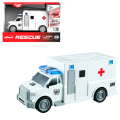 1:20 Ambulanță cu fricțiune (lumini / sunete)