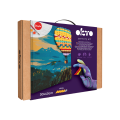 3D Pictură pe numere cu plastilină aerată Air Clay 30×40 сm – Zbor cu balonul cu aer cald 3D Pictură pe numere cu plastilină aerată Air Clay 30×40 сm – Zbor cu balonul cu aer cald