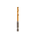 Cверло MILWAUKEE HSS-G TiN Red Hex 4.8мм (48894711)