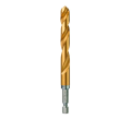 Cверло MILWAUKEE HSS-G TiN Red Hex 10.5мм (48894724)